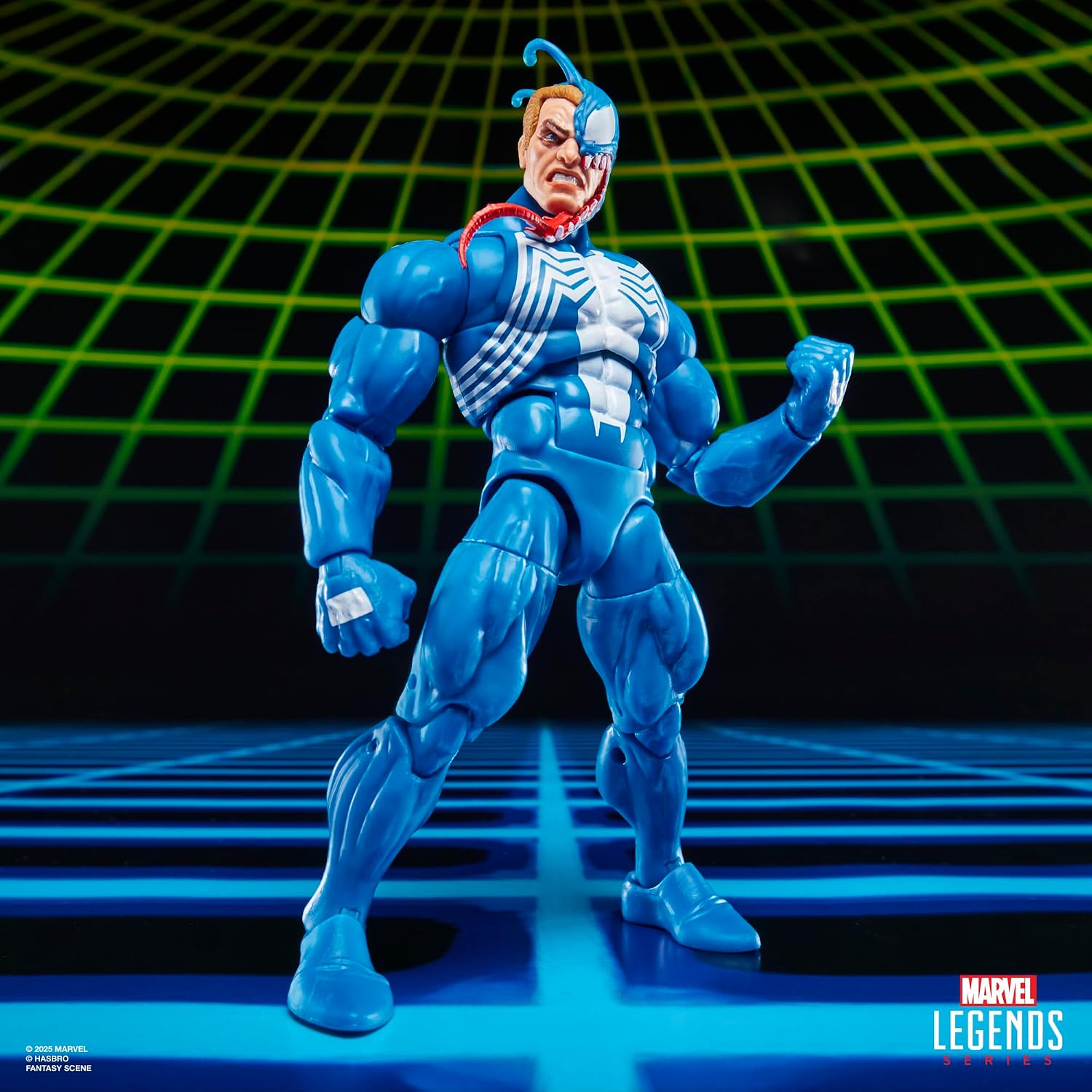 Detalle 2 de Marvel Press Gamerverse Captain America vs Venom 15 cm
