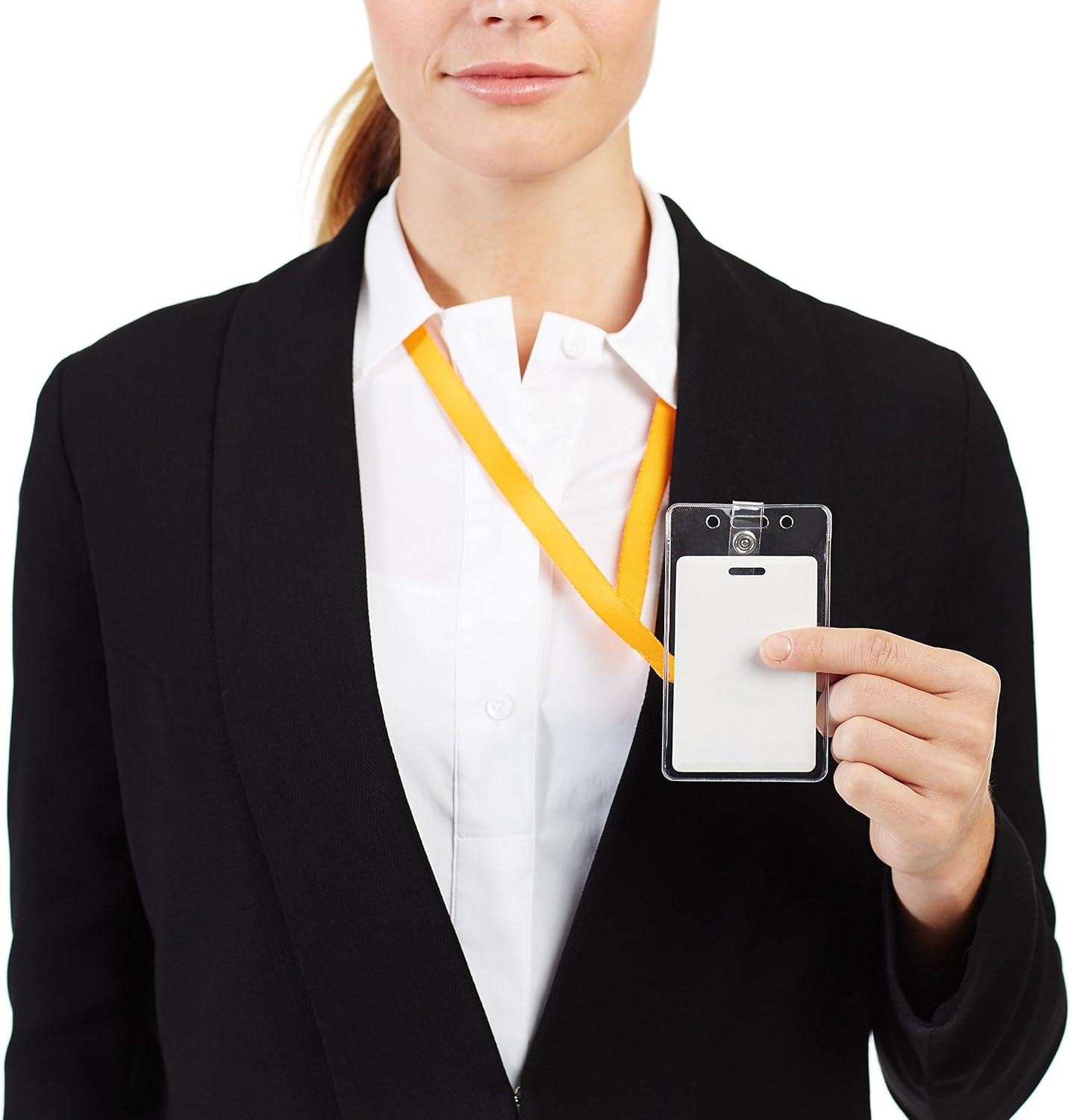 Detalle de Amazon Basics ID Badge Holders 2.55" x 4.41"