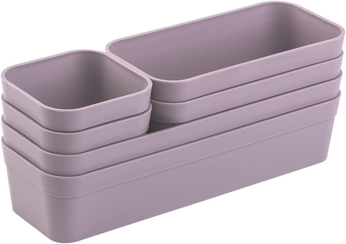 Thumbnail 6 de Gariella Schubladen-Organizer-Set mit verstellbarem Trennsystem (pastell-grün) – 8 Boxen in 4 Größen