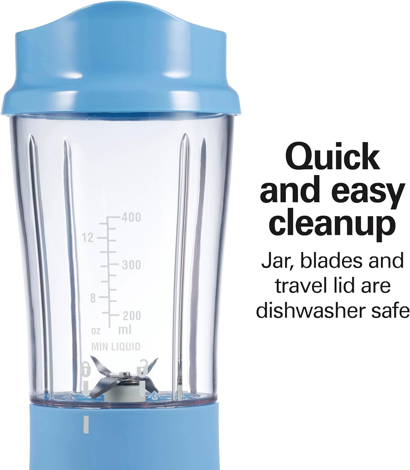 Detalle 2 de Hamilton Beach 14 Oz Portable Blender ๐ง