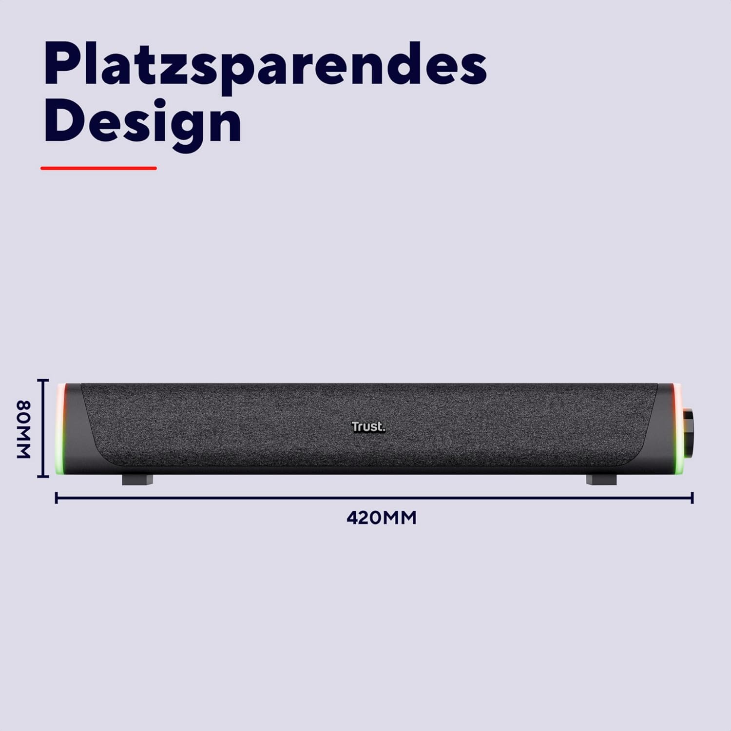Thumbnail 3 de Trust Liro Soundbar 12 W PC Lautsprecher