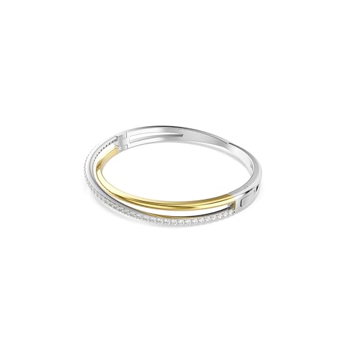 Detalle 2 de Swarovski Hyperbola Brazalete talla redonda, blanco 💍