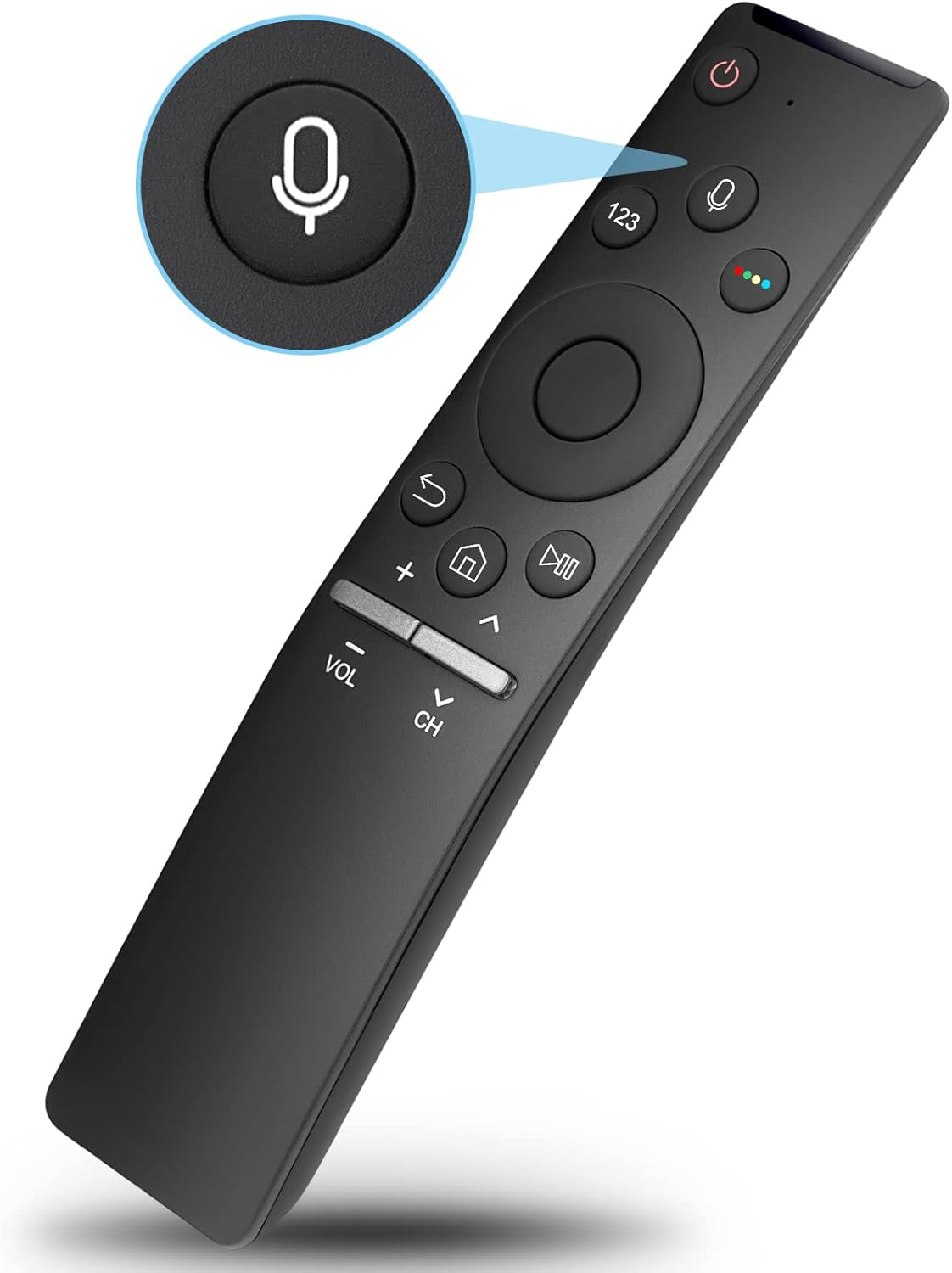 Detalle de BN59-1266A Voice Replacement Remote for Samsung Smart TVs (Voice Function) — Pairing Included — 1-Year Warranty