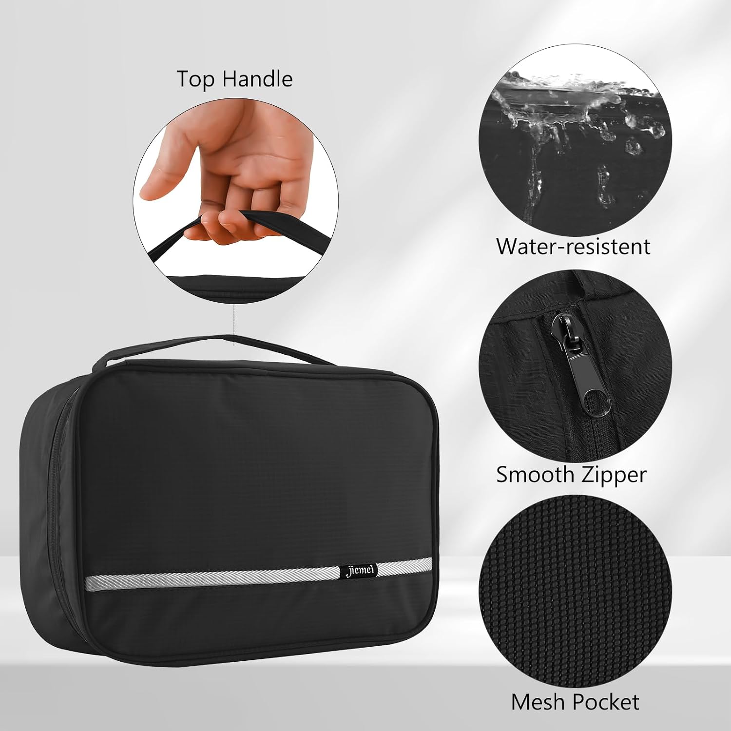 Thumbnail 1 de Homchen Hanging Travel Toiletry Bag (Waterproof Folding Cosmetic Wash Bag)