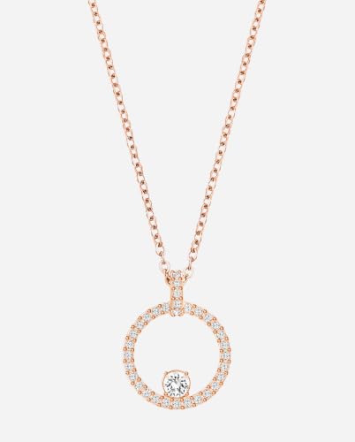 Thumbnail 5 de Swarovski Pendentif Creativity Circulaire en placage or rosé avec cristal blanc