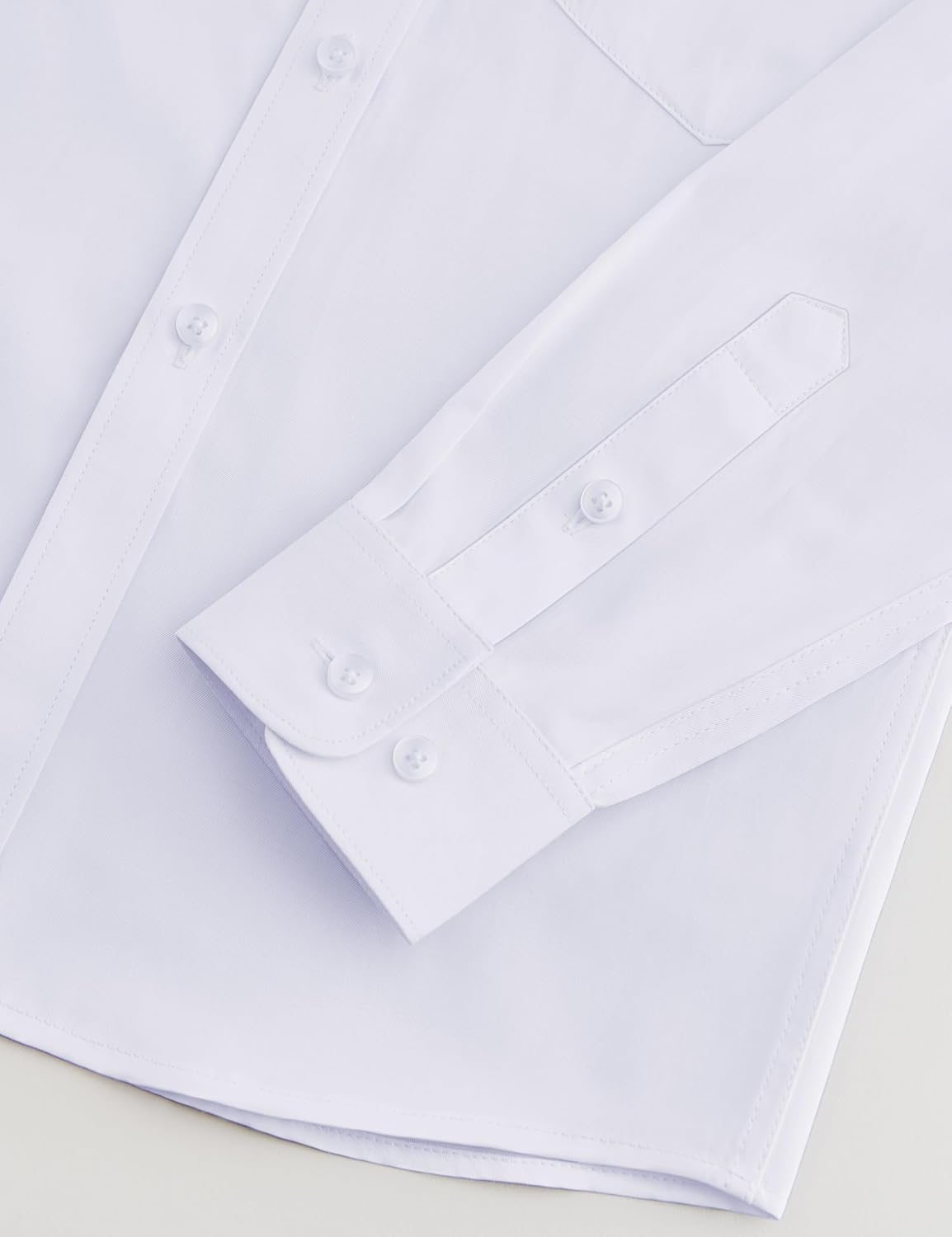 Detalle de Marvelous World Boys dress shirt 2 extra buttons