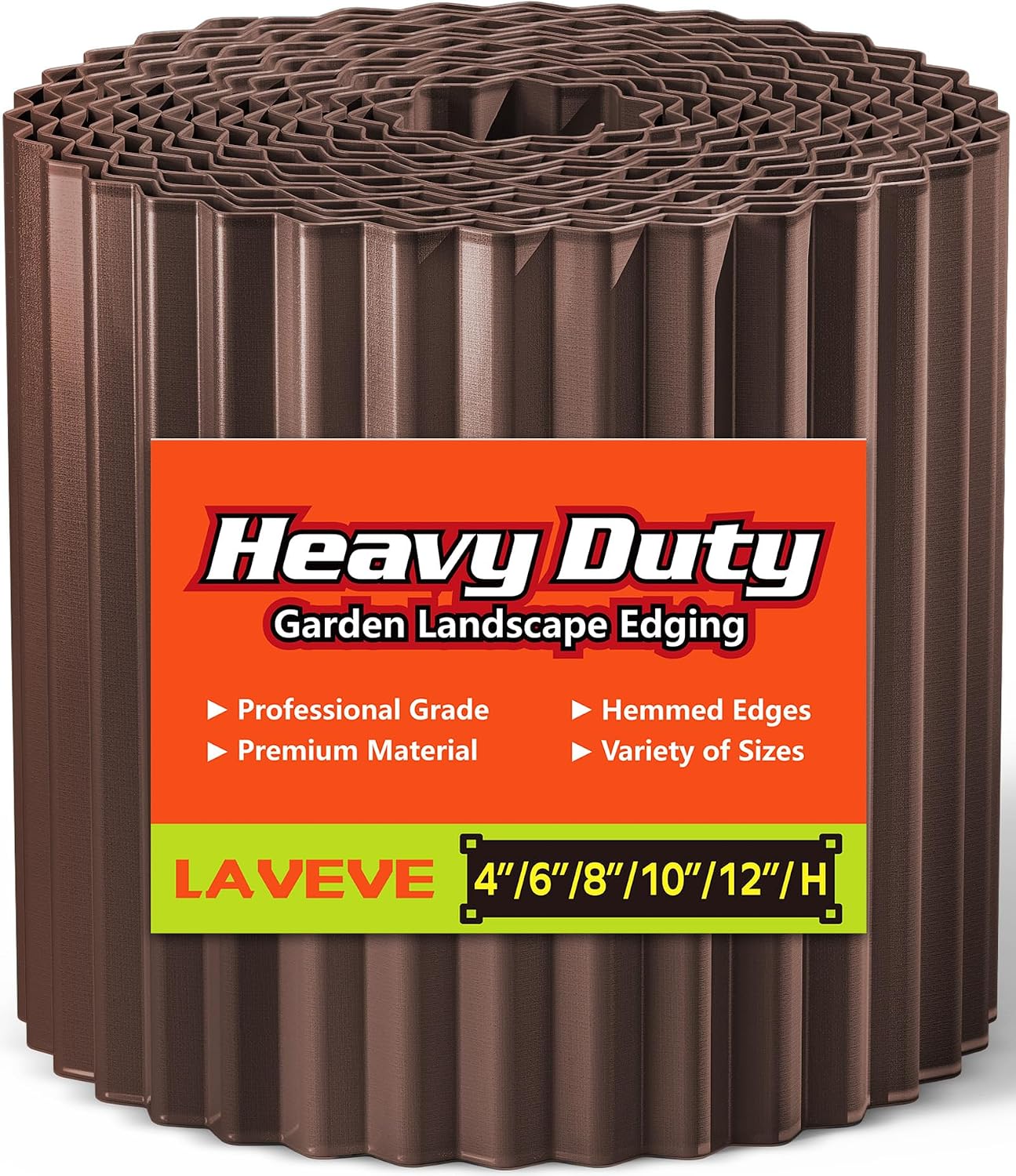 Thumbnail 6 de LAVEVE Corrugated Metal Garden Edging 8-Inch