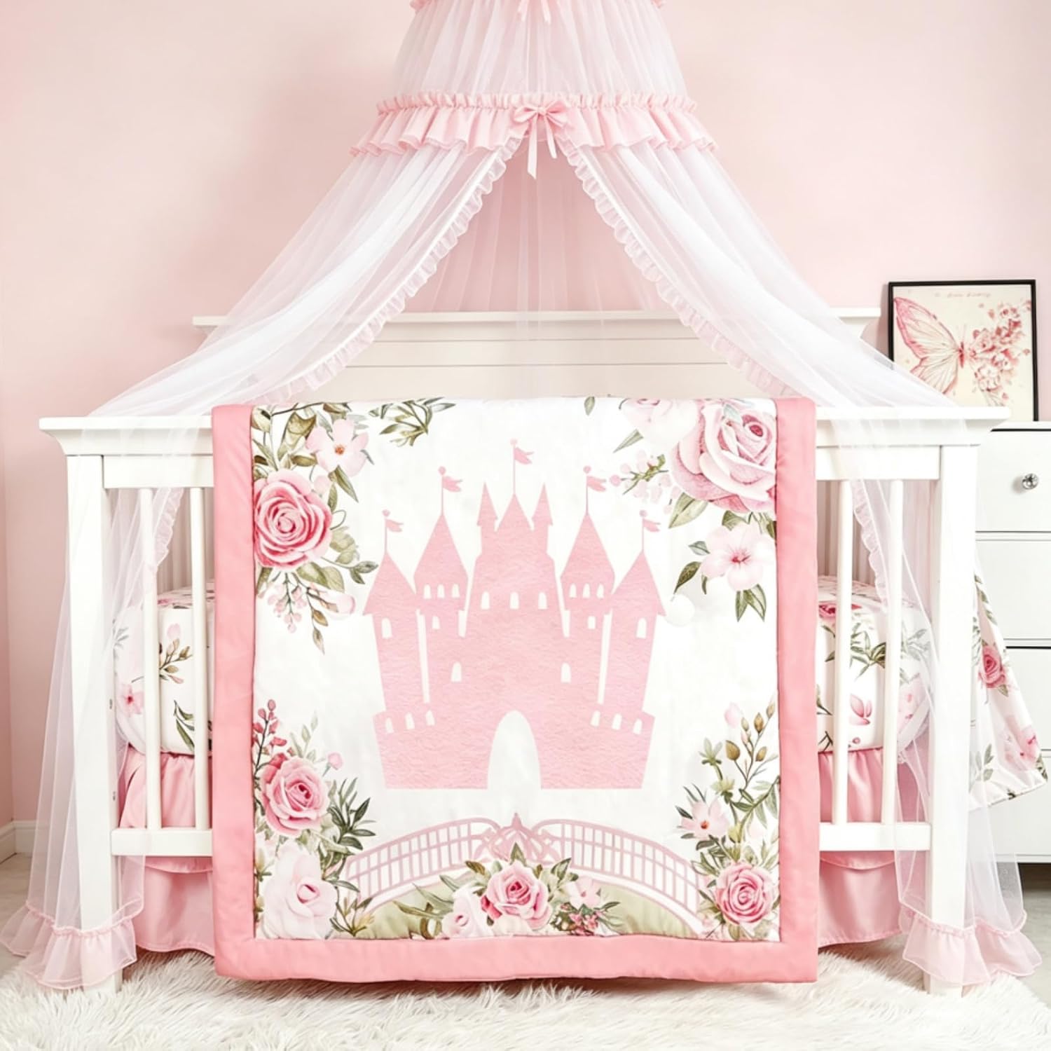 Detalle de TANOFAR crib bedding set, 4-piece