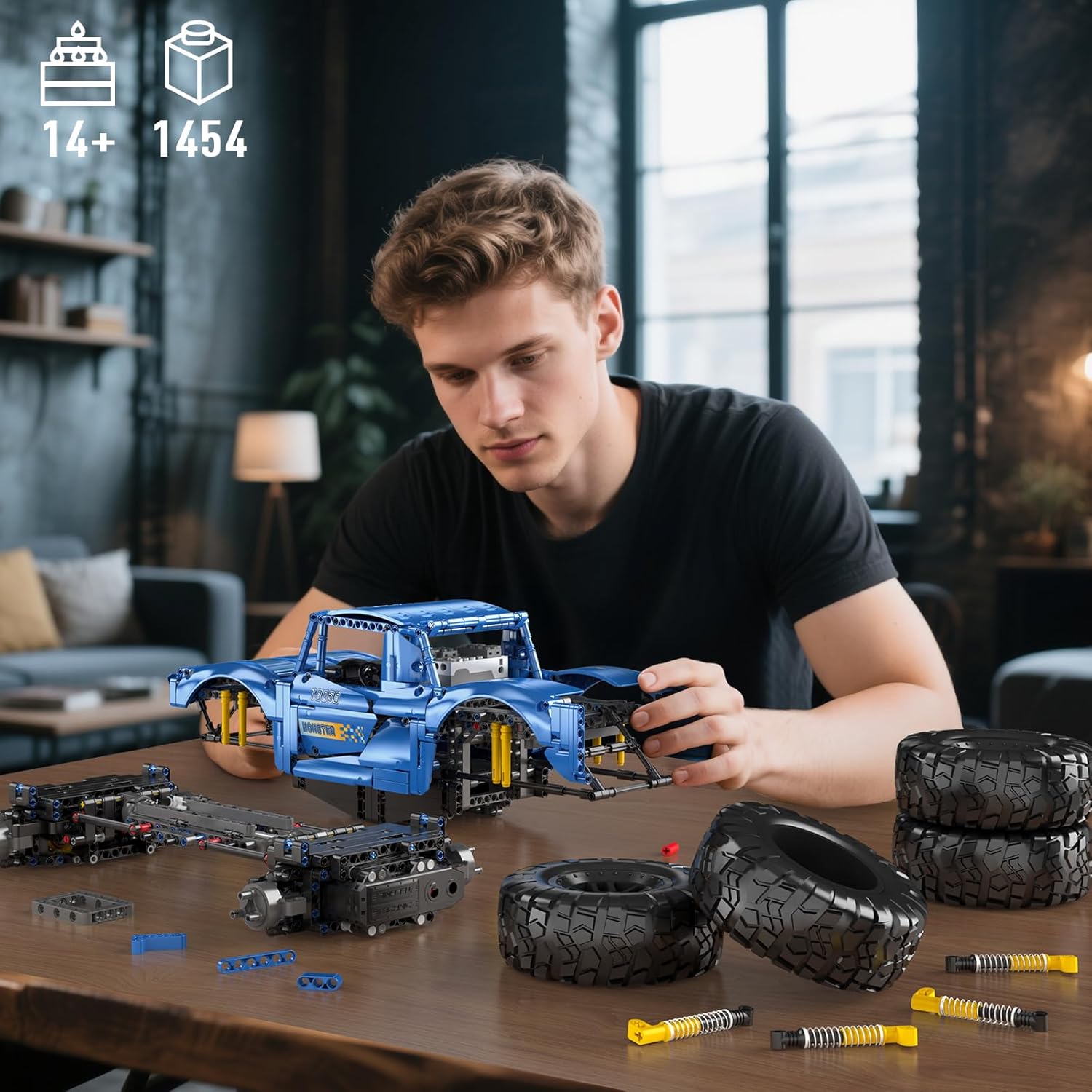 Thumbnail 6 de Mould King 18039 Geländewagen RC Baukasten