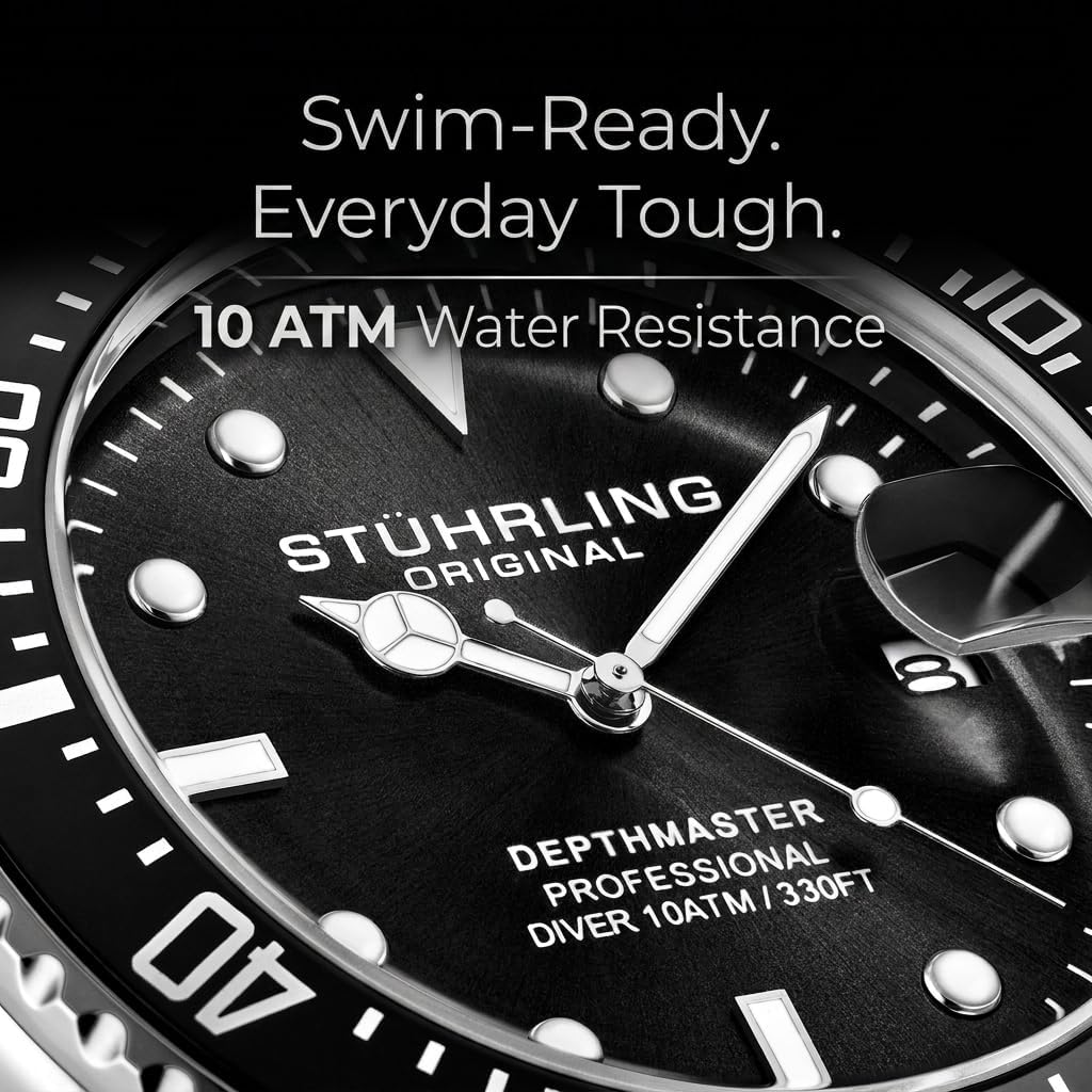 Detalle 2 de Stuhrling Original Dive Watch 42 mm