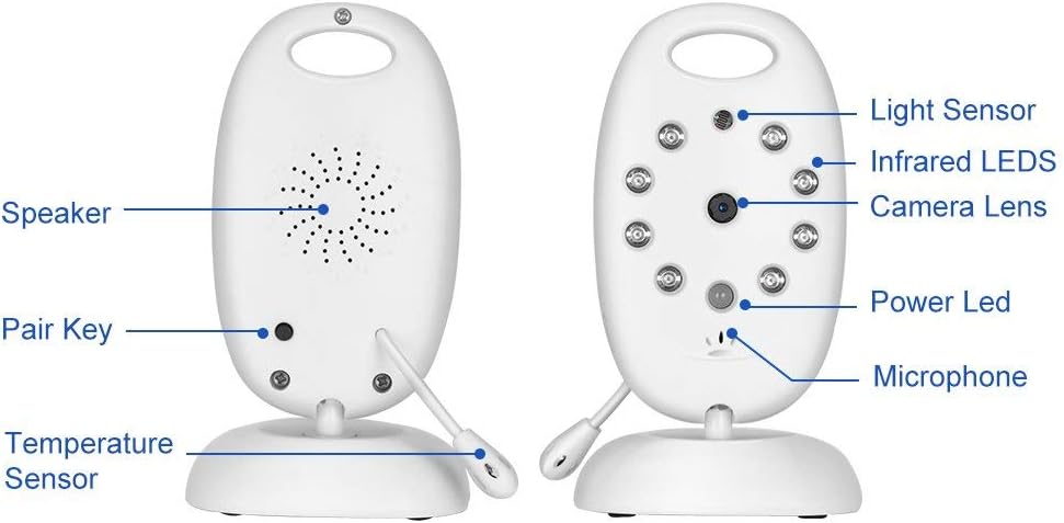 Thumbnail 5 de GHB Video Baby Monitor with Night Vision 👶🏻📹