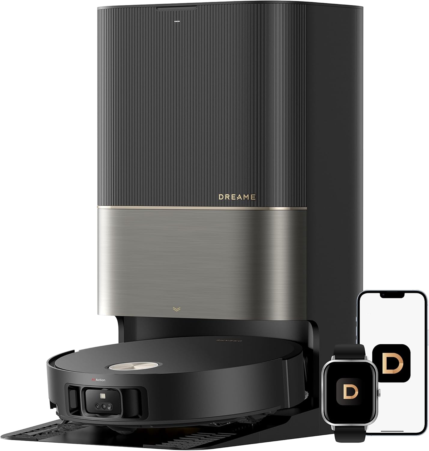 Detalle de DREAME X50 Ultra Robot Vacuum and Mop, 20,000Pa Suction, Auto-Clean Station