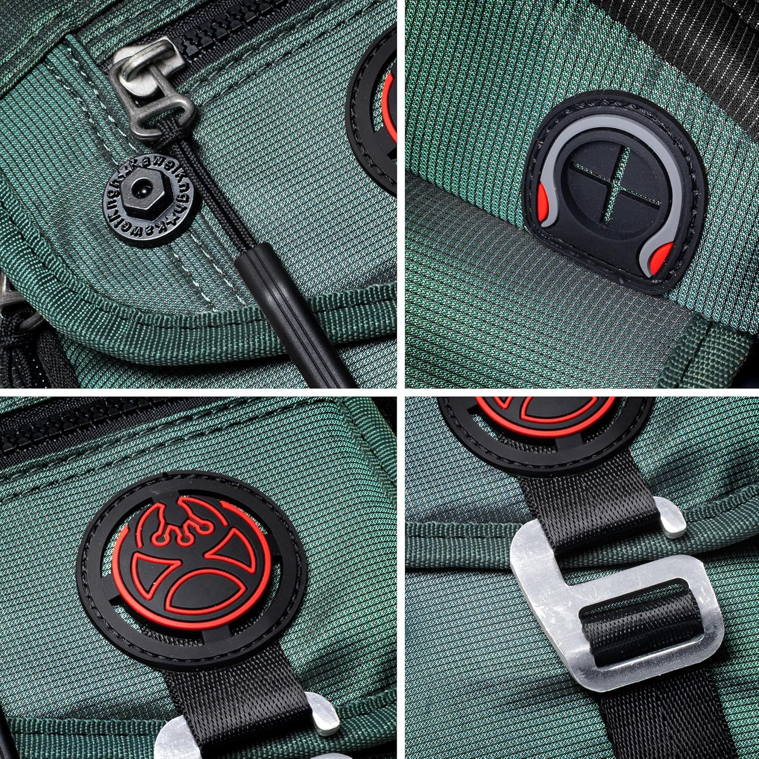 Detalle 2 de Nicgid Sling Bag Chest Shoulder Backpack: Lightweight, Water-Resistant Crossbody for Men and Women
