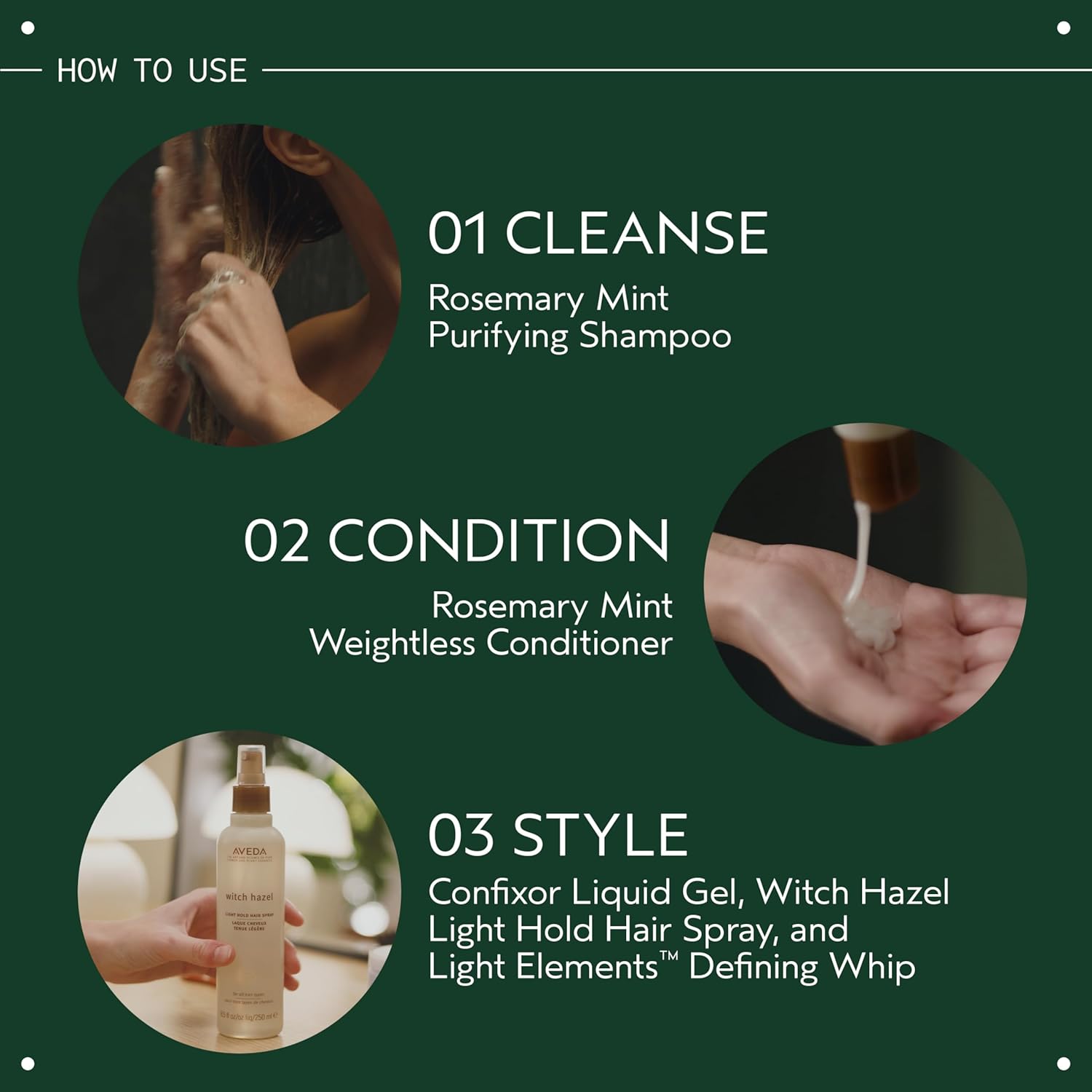 Thumbnail 4 de Aveda Rosemary Mint Purifying Shampoo – clarifying daily shampoo for normal to oily hair