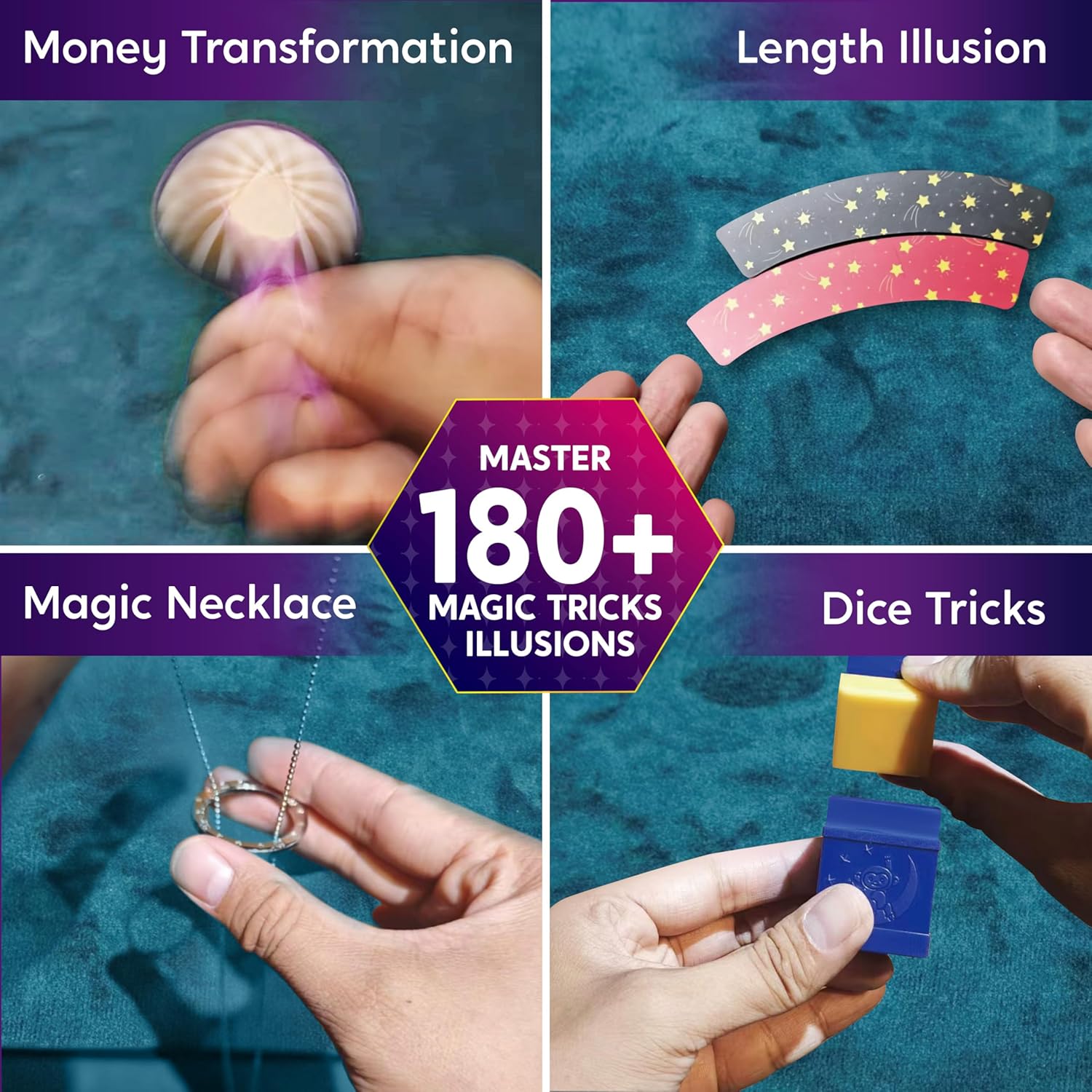 Detalle 2 de Klever Kits 180+ My First Magic Trick Kit