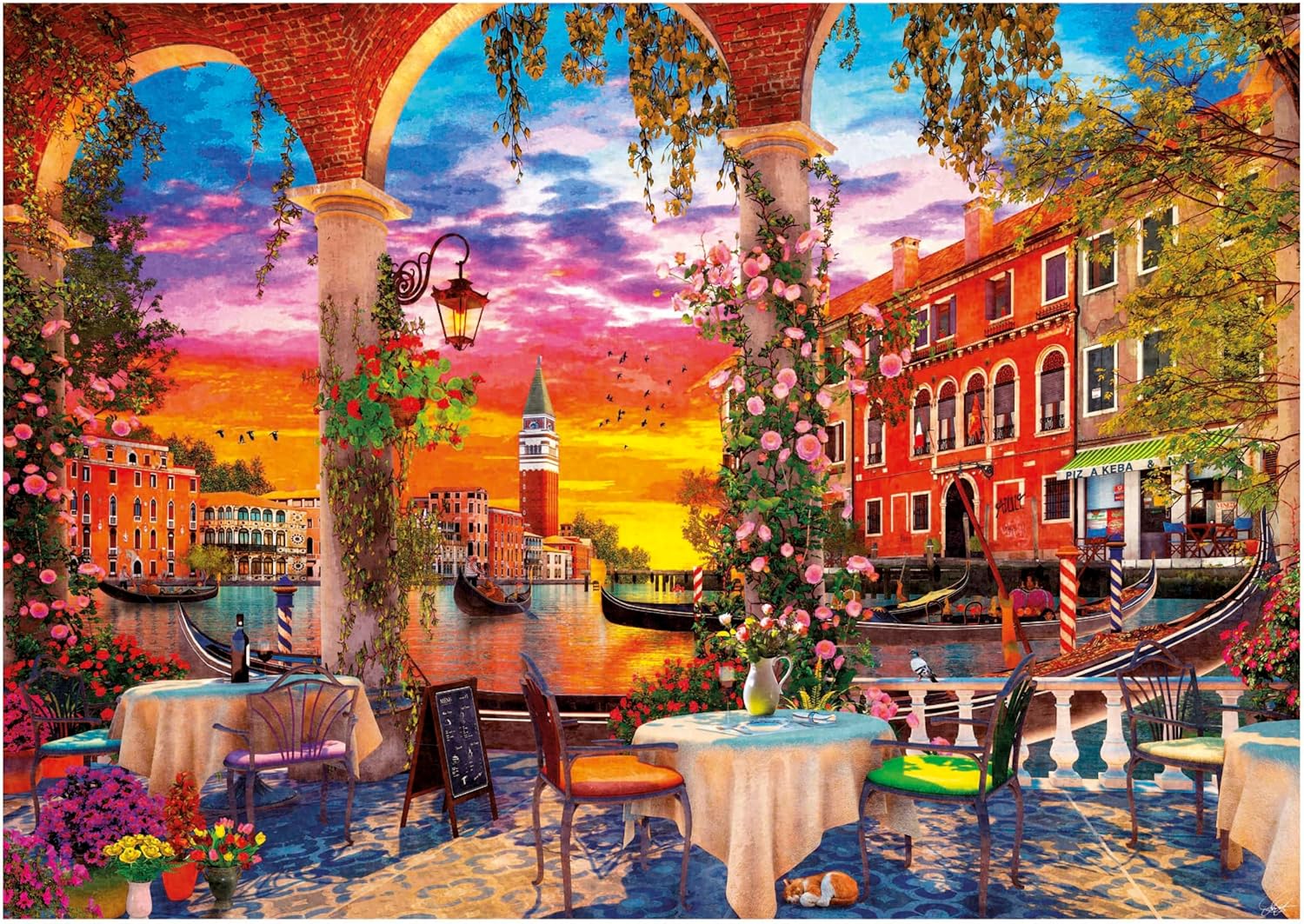Thumbnail 1 de Educa Puzzle 4000 pezzi per adulti “4000 Venezia” con servizio parti smarrite, 136 x 96 cm (dai 14 anni)