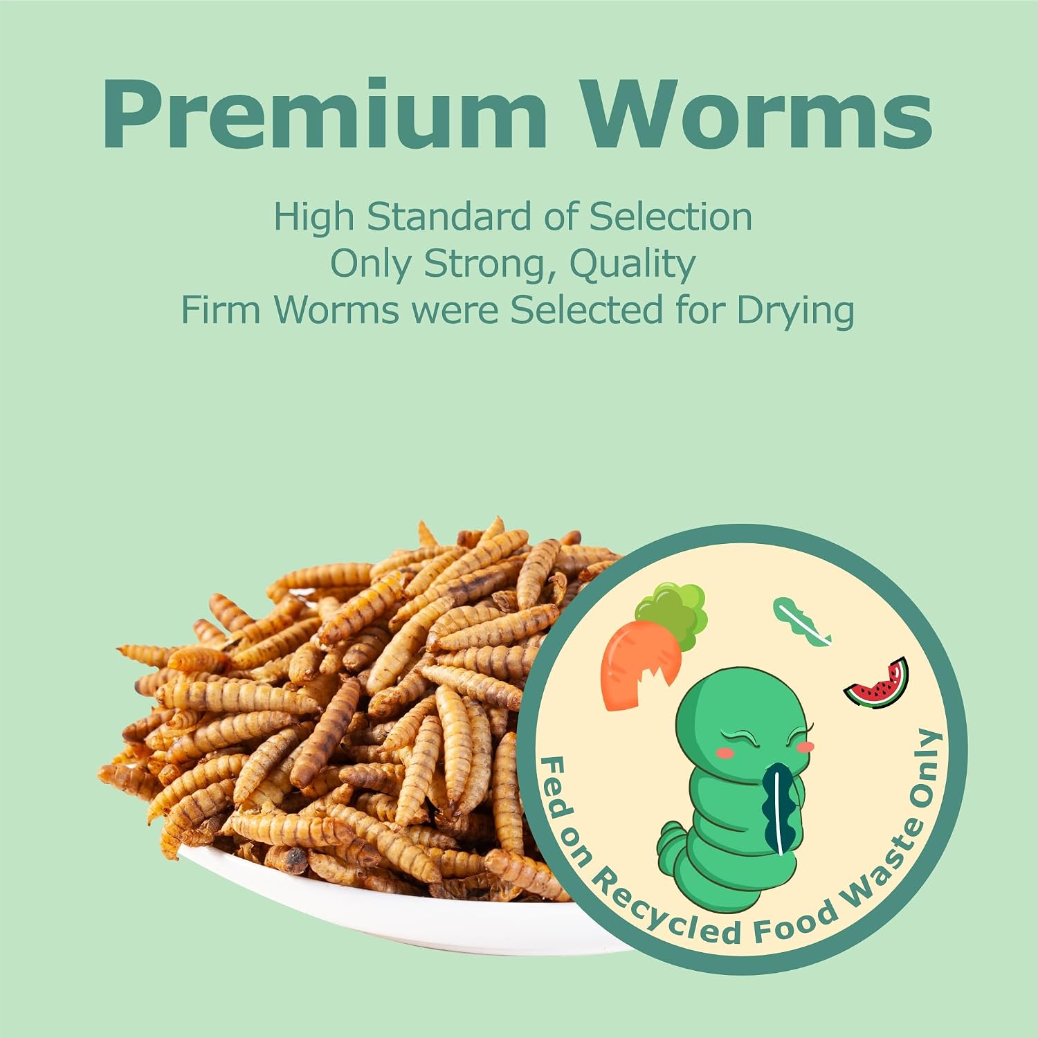 Thumbnail 6 de WORMSKING Dried Black Soldier Fly Larvae, 10 lb Poultry Treat