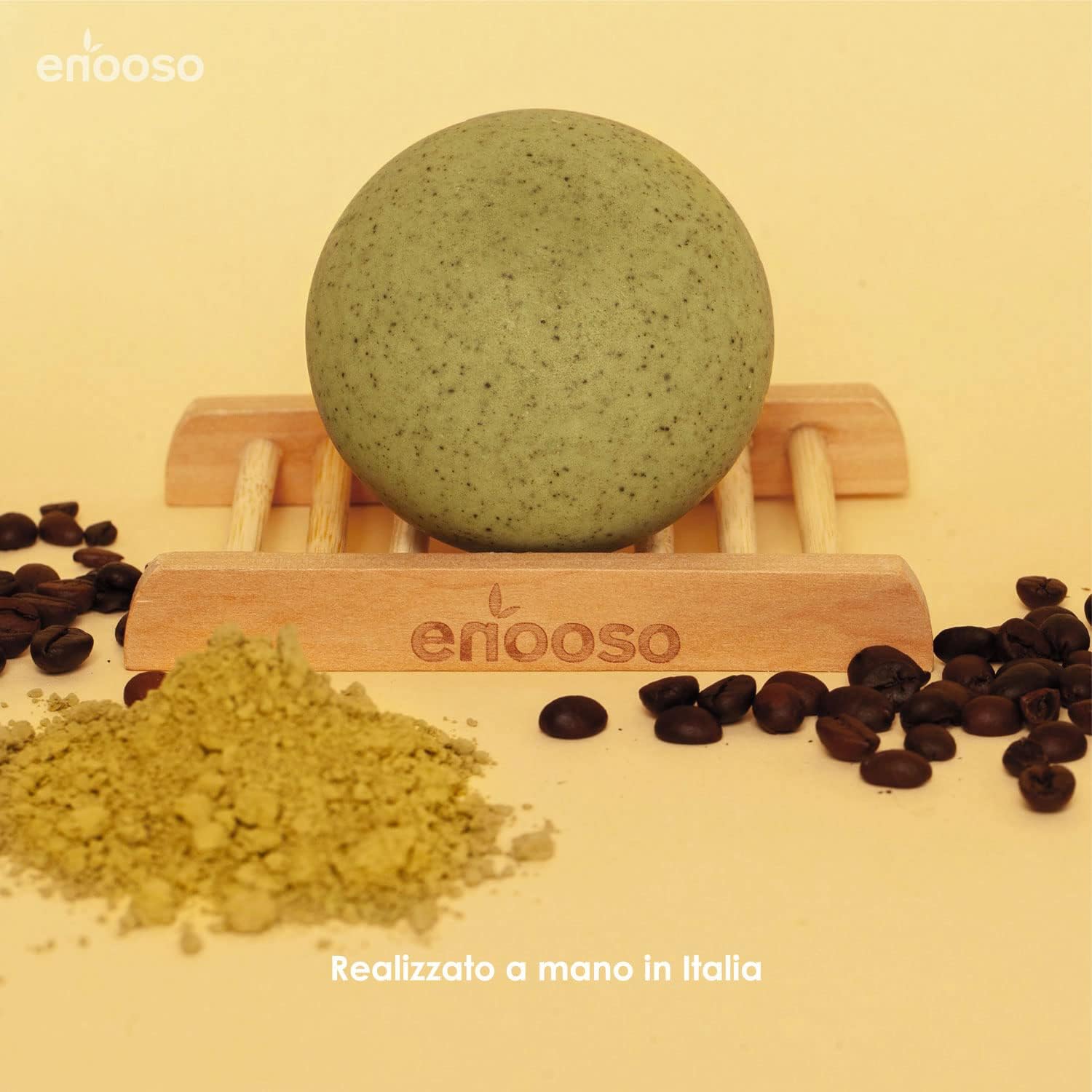 Thumbnail 6 de Scrub Corpo Esfoliante Solido e Bio Rivitalizzante con Matcha e Caffè – Made in Italy