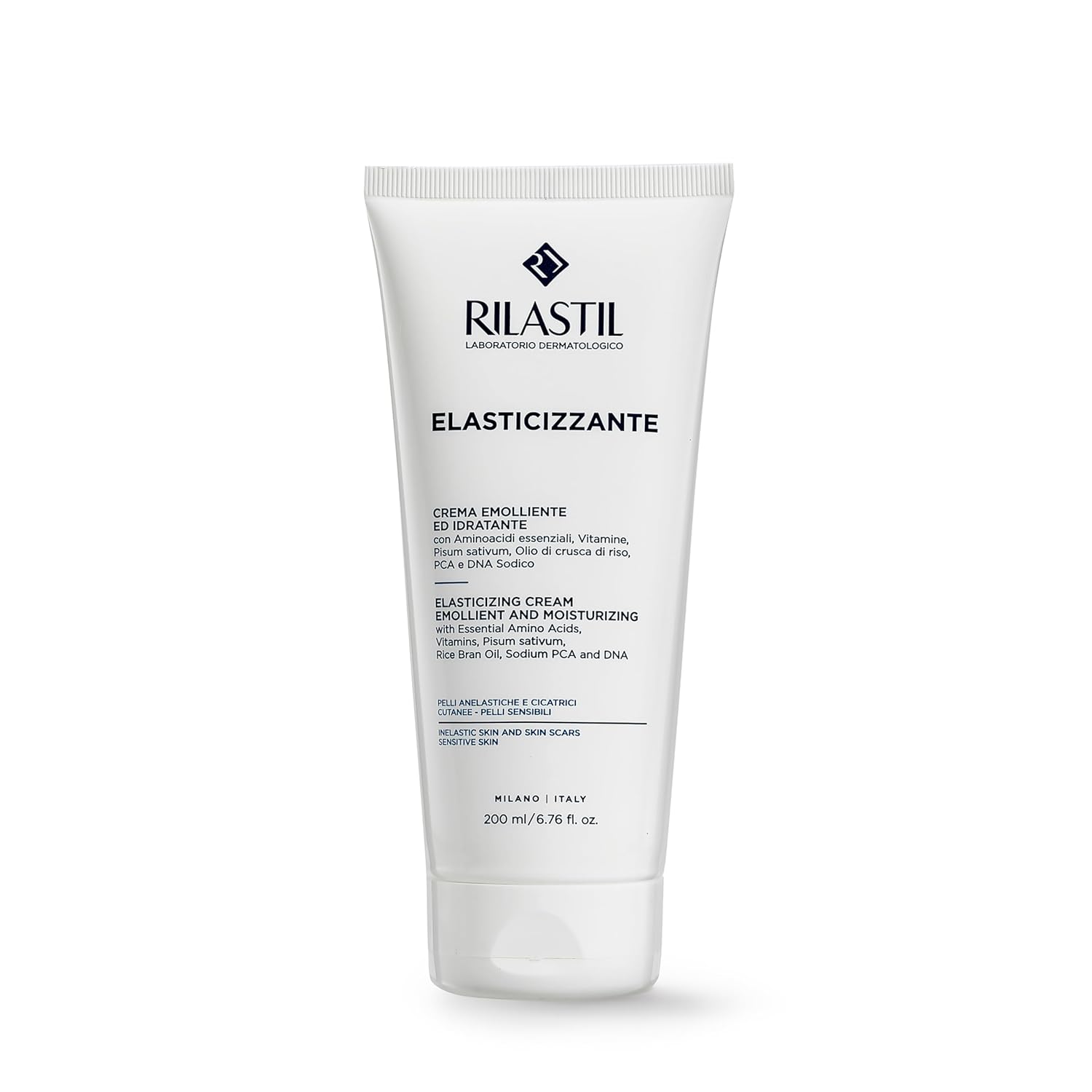 Detalle de Rilastil Elastizitätscreme für Narbenpflege 200 ml