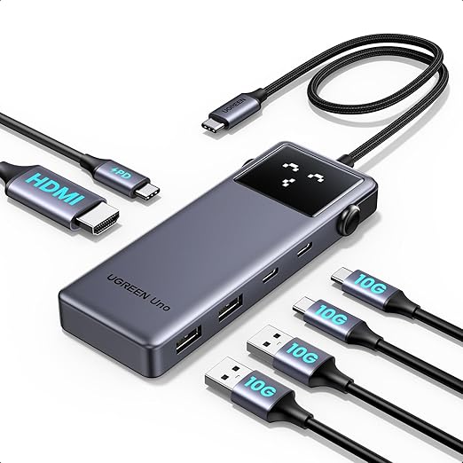 UGREEN Uno Hub USB-C 10Gbps HDMI 4K 60Hz 🚀
