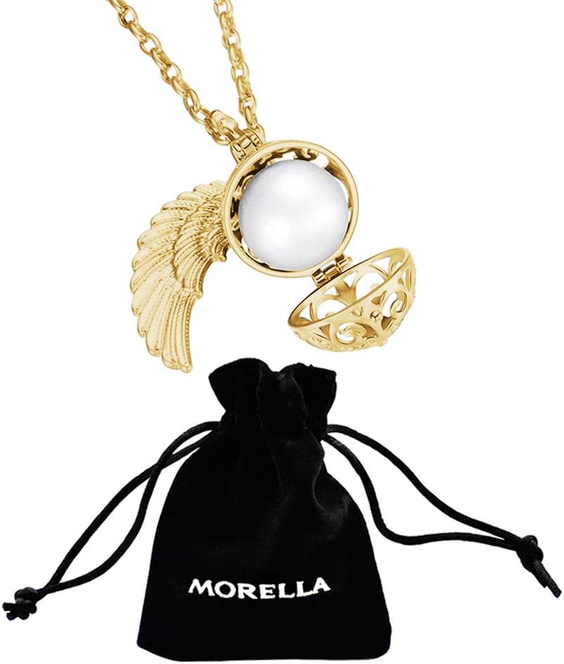 Detalle de Morella collar ángel de la guarda 70 cm