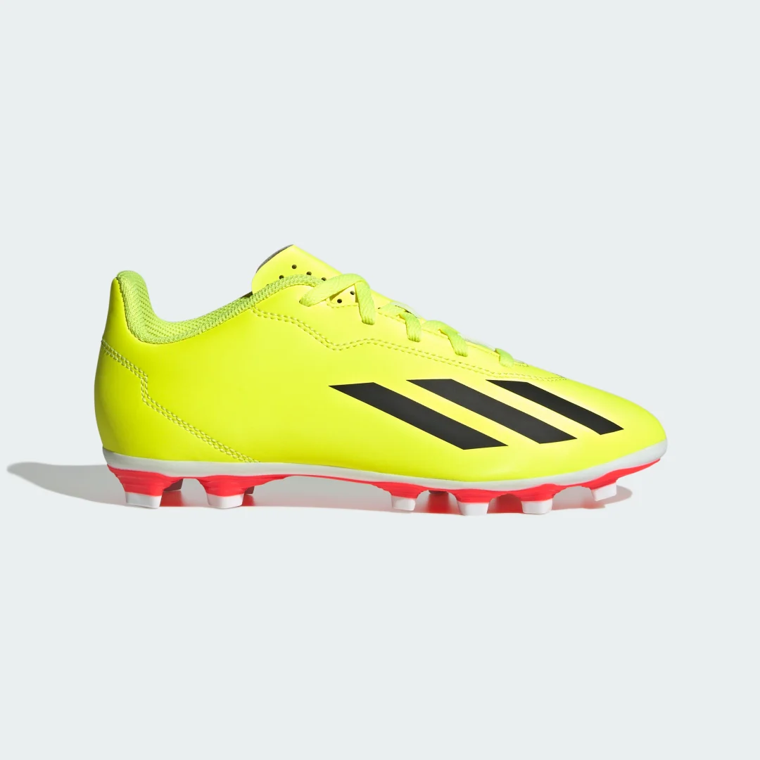 Detalle de Adidas X Crazyfast Club versátil: Bota de fútbol en Amarillo