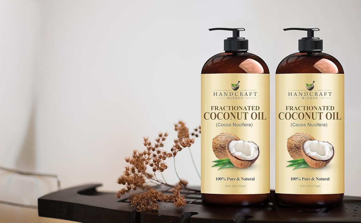 Thumbnail 6 de Handcraft Blends Fractionated Coconut Oil 473 ml