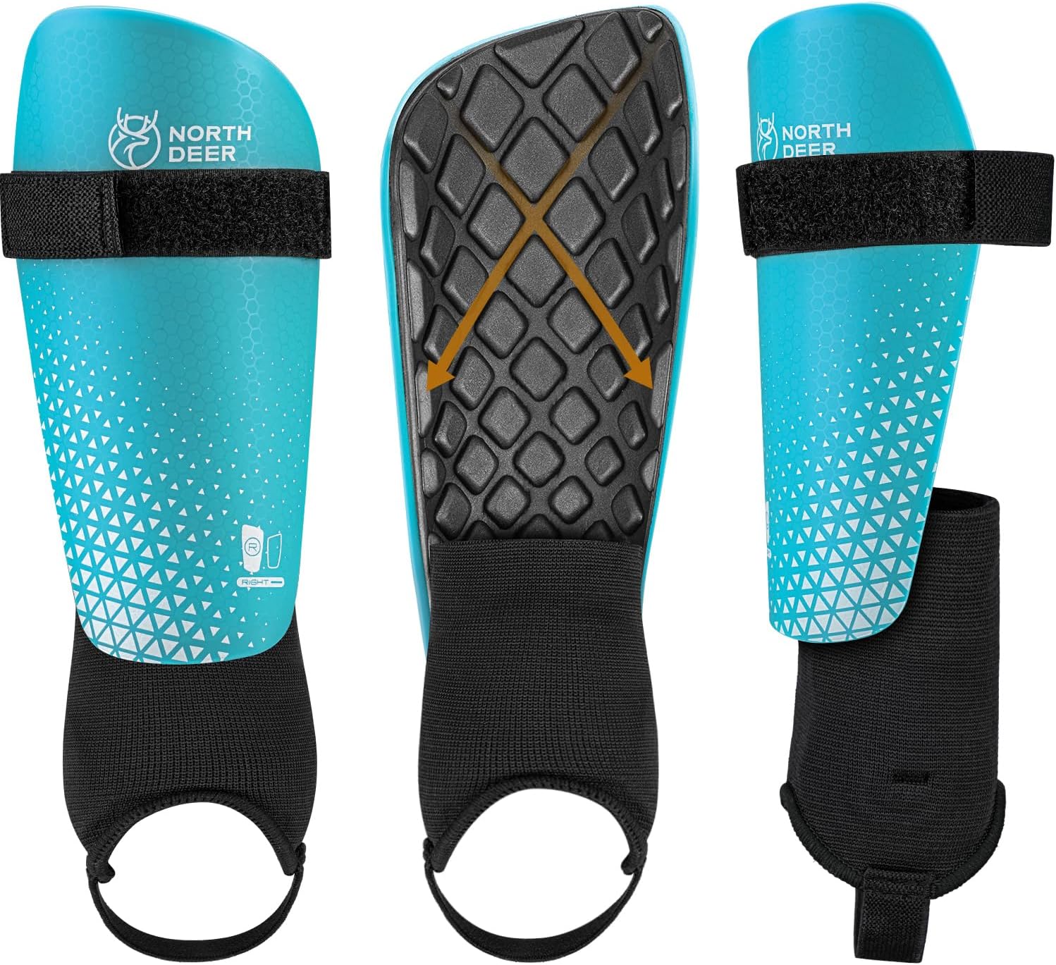 Thumbnail 6 de Northdeer Shin Pads Football for All Ages