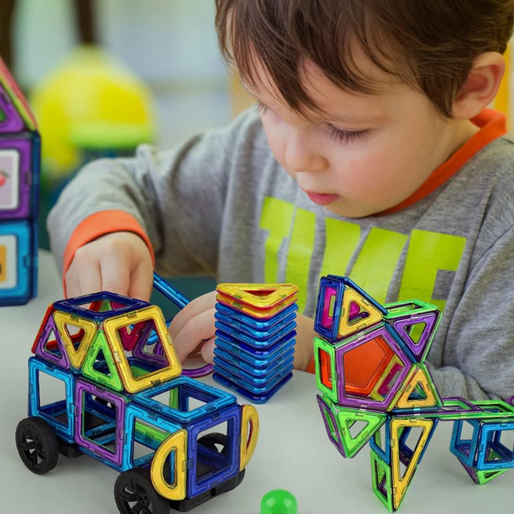 Thumbnail 5 de Jokooan Costruzioni Magnetiche per Bambini 68 pezzi: set STEM Montessori dai 3 anni