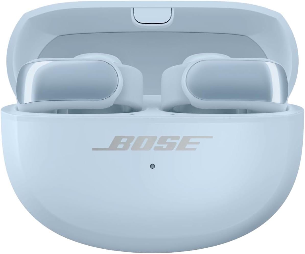 Thumbnail 6 de Bose Ultra Open Earbuds mit Bluetooth und OpenAudio-Technologie – kabellose Clip-On Kopfhörer (Mondstein-Blau, Limited Edition)