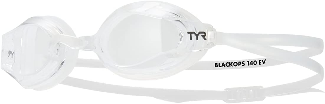 Detalle de TYR racing goggles, Blackops 140