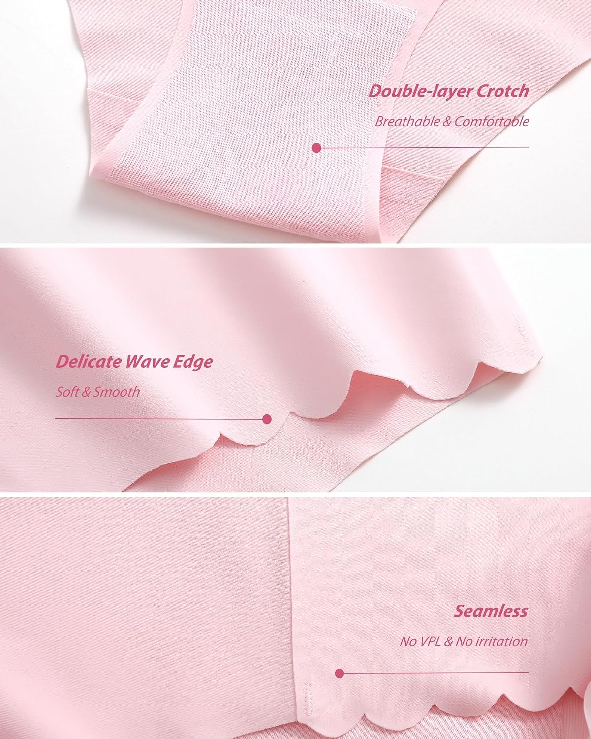 Thumbnail 4 de Sth Big seamless high-waisted no-VPL knickers multipack (6 pack)