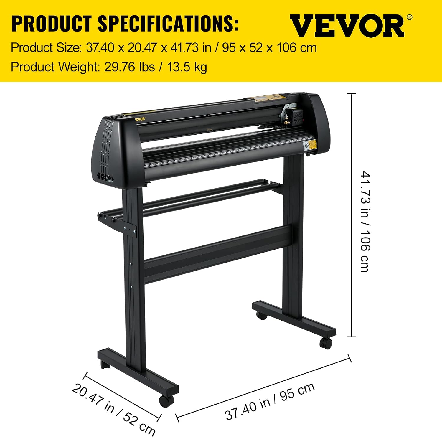 Thumbnail 6 de VEVOR Plotter 720 mm coupe vinyle 🖨