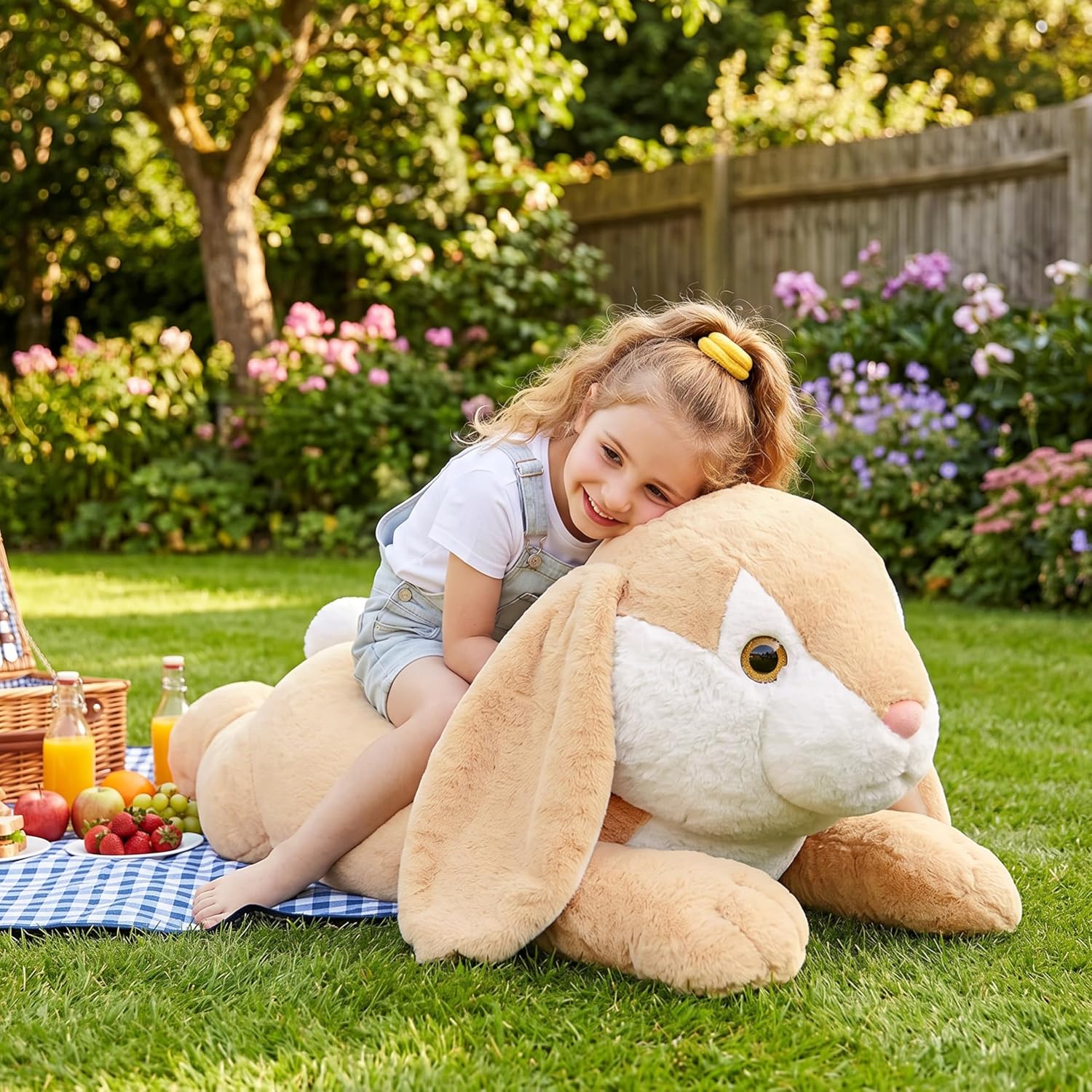 Thumbnail 5 de IKASA Giant Rabbit plush toy 78cm