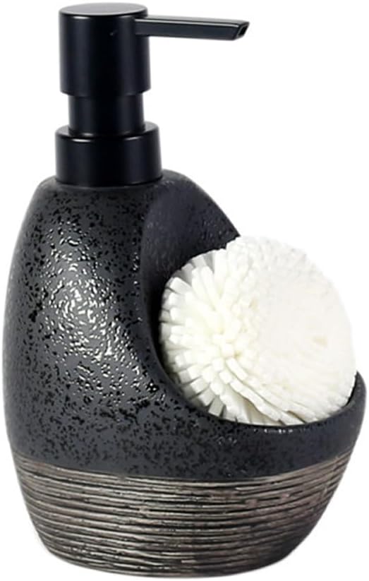Detalle de Hosoncovy 450ML keramischer Flüssigseifenspender mit Pumpkopf – Weiß