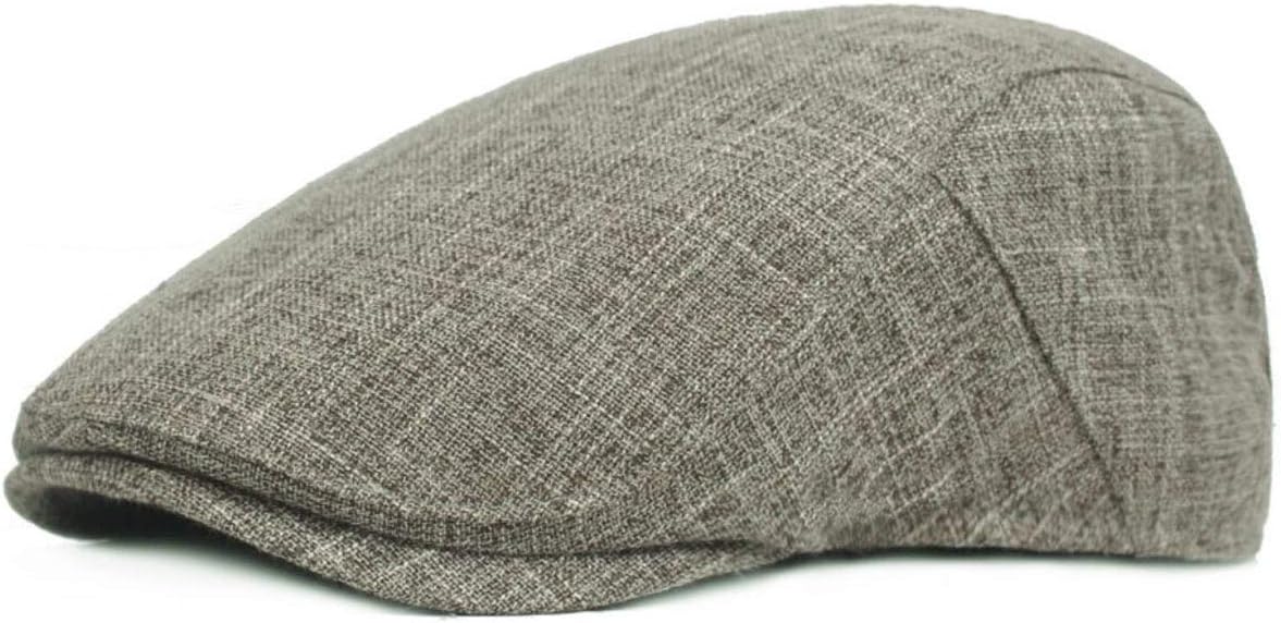 Detalle de KeepSa Herren Flatcap Gatsby Ivy Irish Newsboy Schirmmütze – zeitlose Retro-Flatcap aus Baumwolle