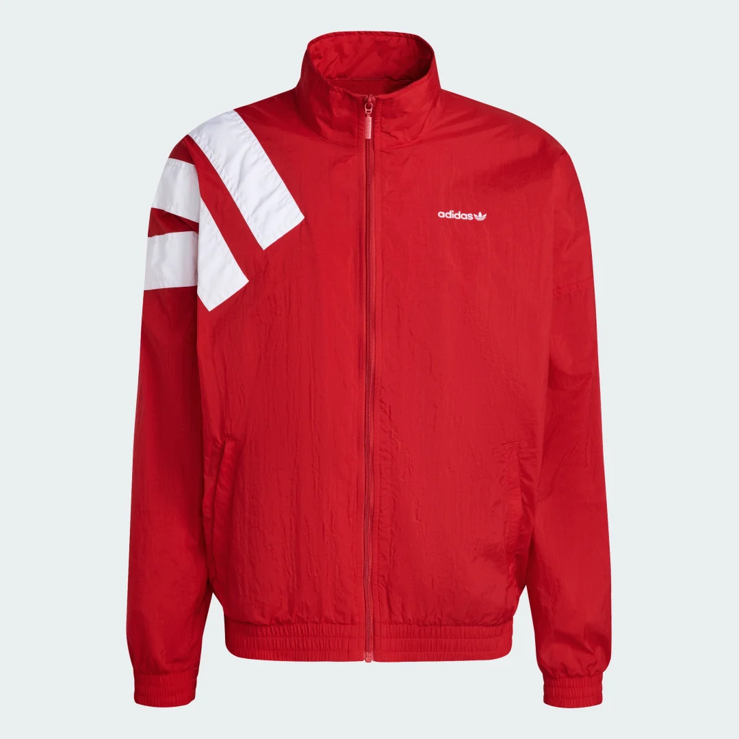 Thumbnail 3 de Chaqueta deportiva Archive Blocked de Adidas en rojo
