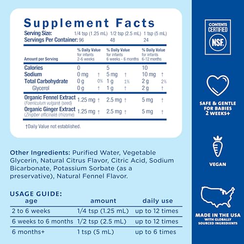 Thumbnail 4 de Mommy's Bliss Gripe Water Original — Infant Gas & Colic Relief (4 oz)