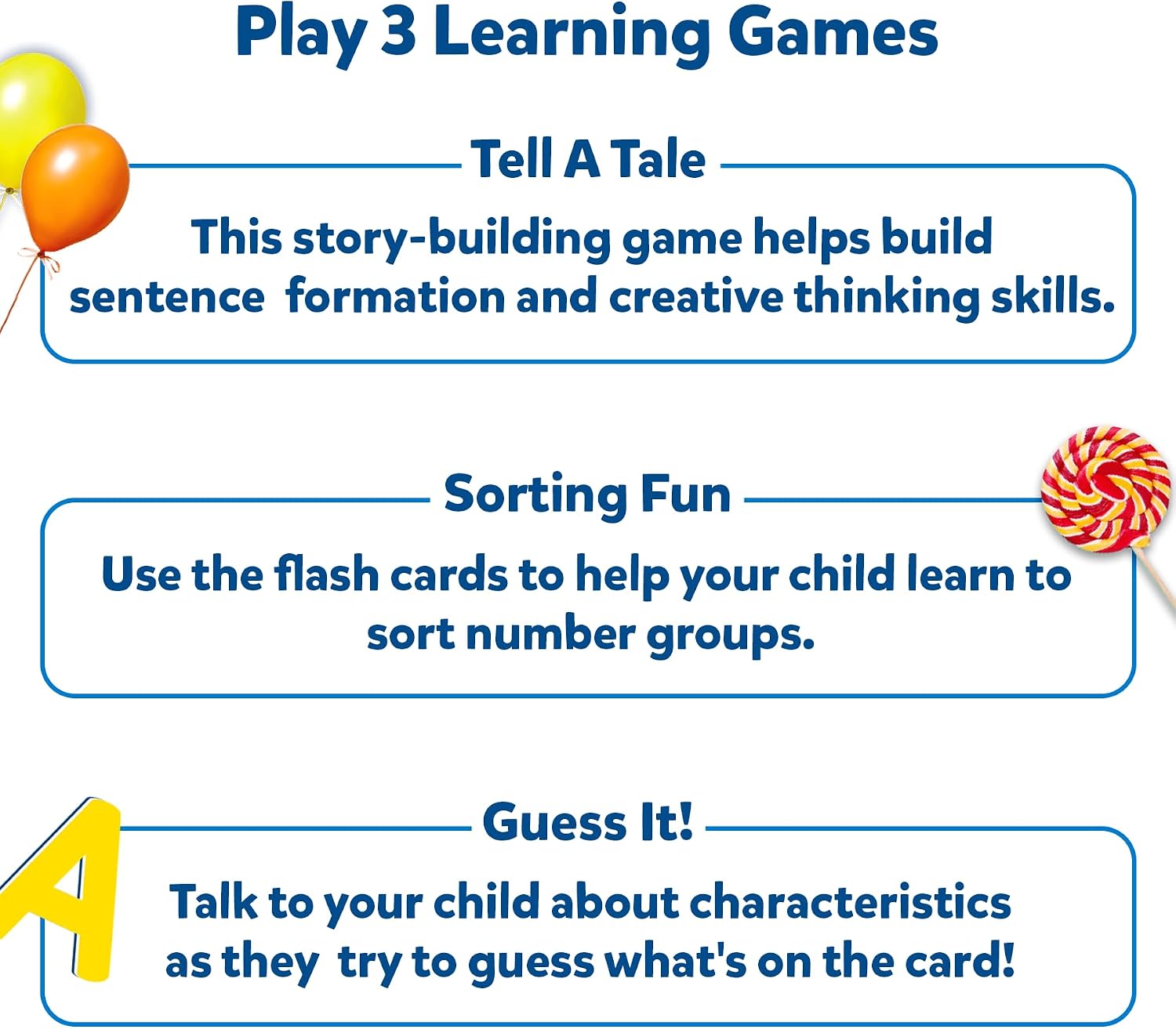 Thumbnail 6 de Skillmatics Thick Flash Cards 50 Pack