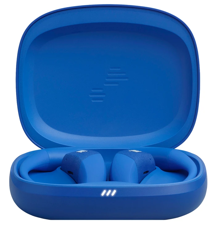 Detalle 2 de JBL Endurance Zone Blau In-Ear-Sportkopfhörer mit Ohrbügel, IP68 und bis zu 8 Stunden Akku