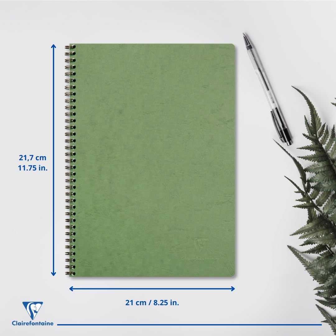 Thumbnail 6 de Clairefontaine 781453C Cahier à Spirale Vert A4