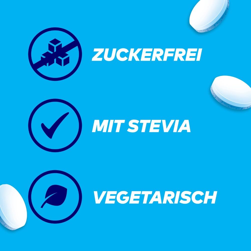 Detalle de Extra Professional Mint Zuckerfreie Lutschpastillen – Multipack 6 x 70 Lutschbonbons