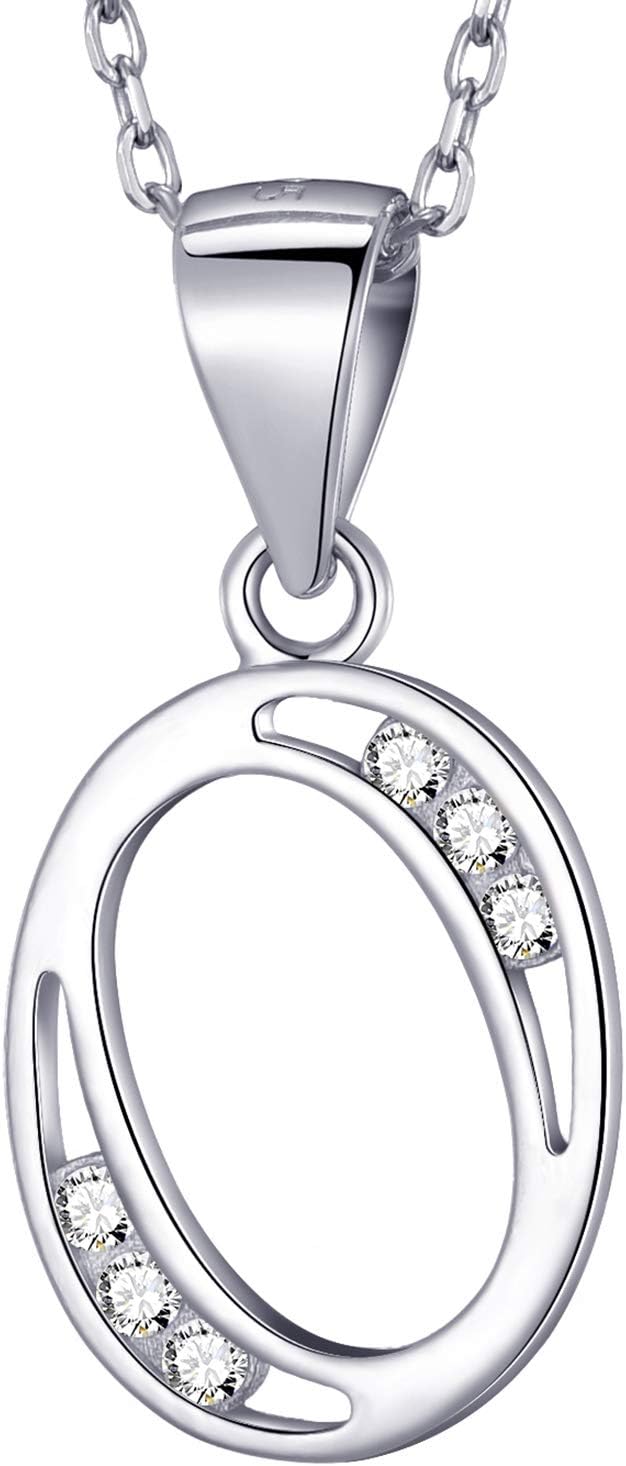 Detalle de MASADA Cadena con Inicial Plata 925 46cm