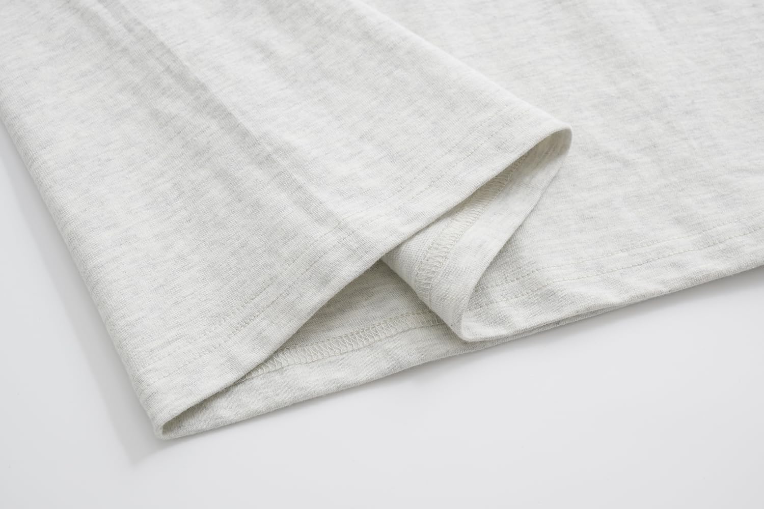 Thumbnail 4 de SnowElve Men's Oversized Heavyweight T-Shirts: Loose Fit Crewneck for Streetwear and Gym