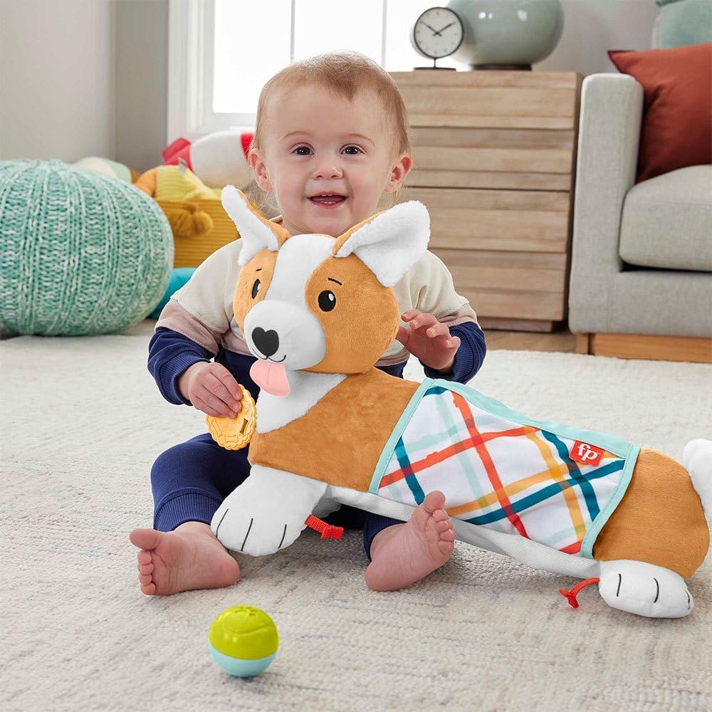 Thumbnail 1 de Fisher-Price Mon Coussin Chiot 3 en 1 — Jouet d’éveil peluche HJW10