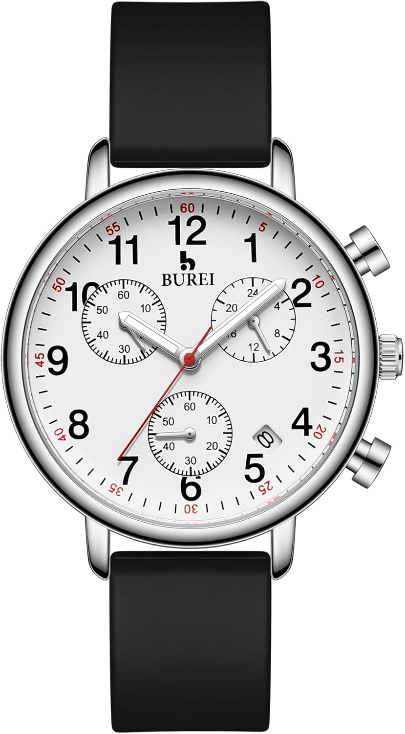 Thumbnail 6 de BUREI Montre d'infirmière étanche