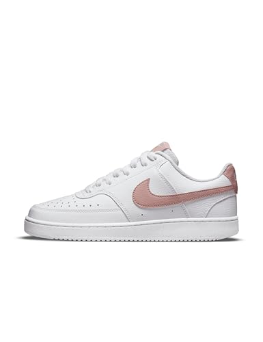 Imagen de Nike Court Vision Low Next Nature Femme — Baskets lifestyle blanc et rose pour femmes, pointure 40 EU en OfertitasTOP