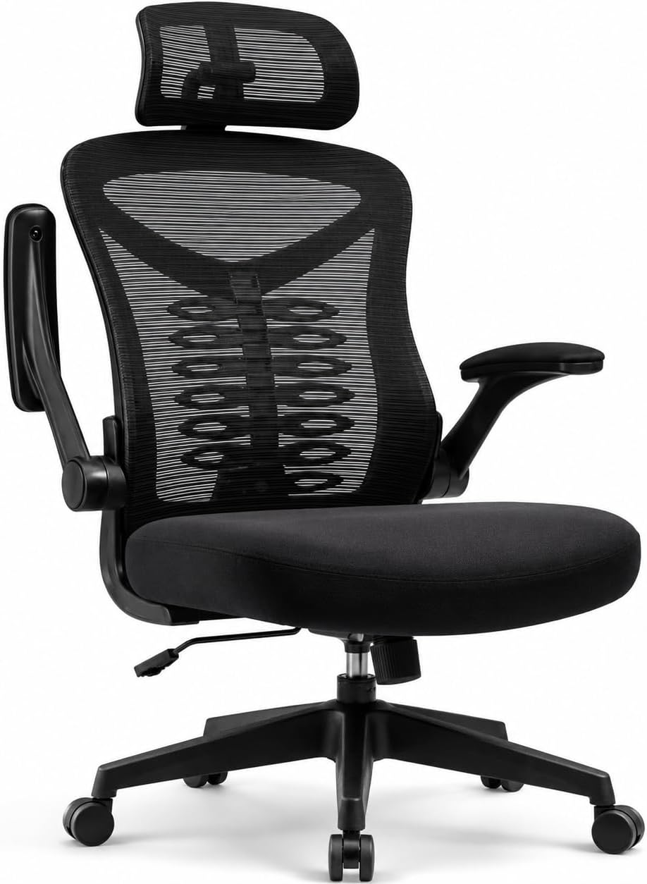 Mesh Office Chair with Adjustable Lumbar Support