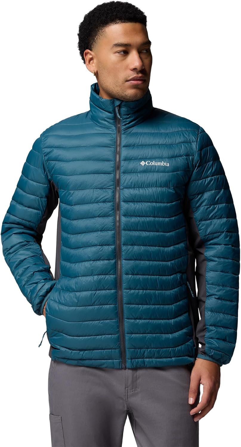 Detalle de Columbia Powder Pass Hybrid Jacket Piumino Uomo