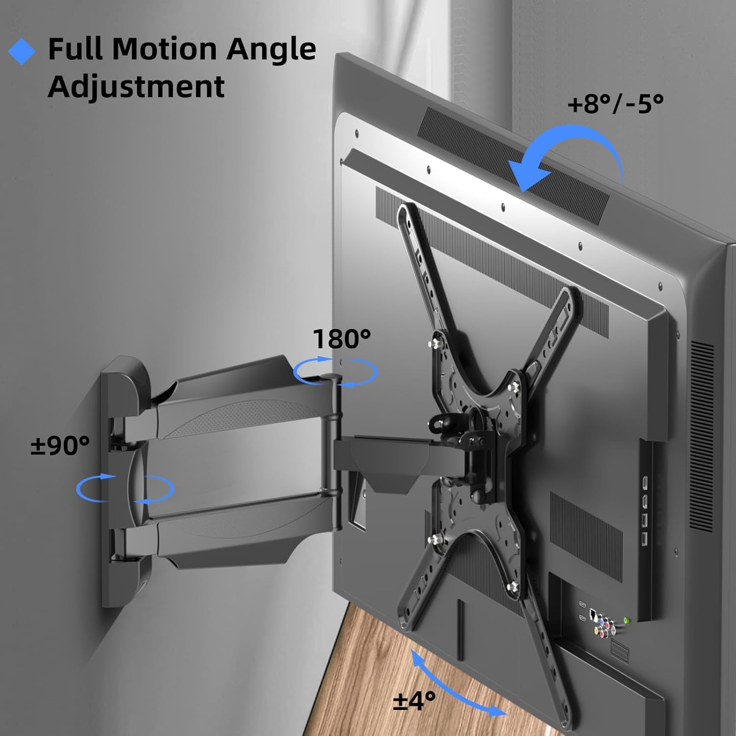 Thumbnail 1 de Suptek 55" TV Wall Mount Swivel Tilt Extend